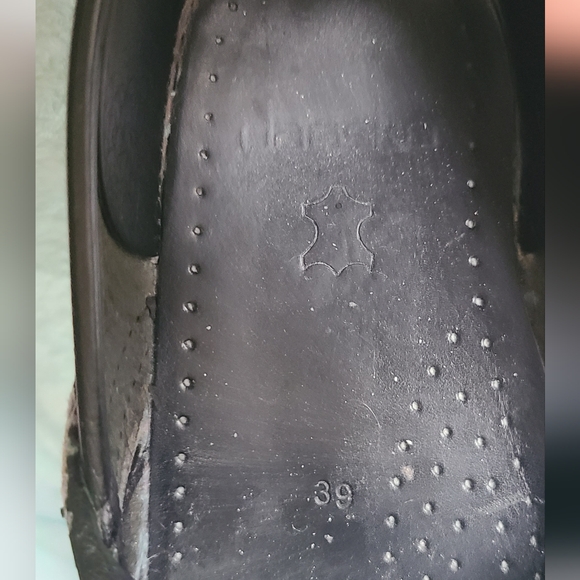 Dansko Black Patent Clogs - Picture 11 of 12